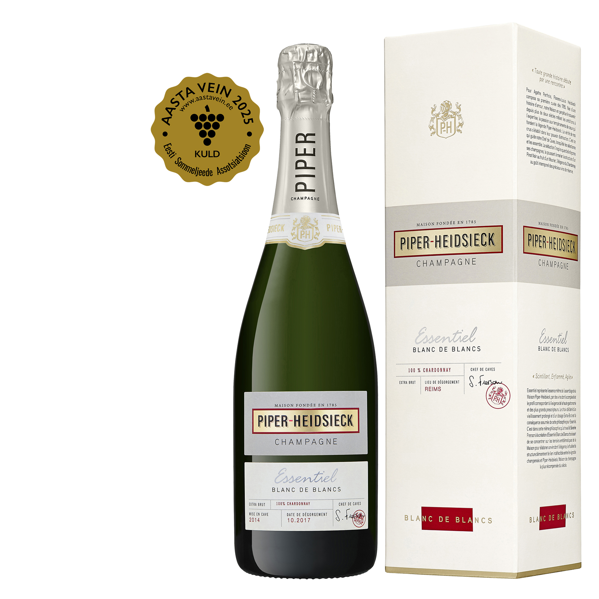 PIPER HEIDSIECK ESSENTIEL BLANC de BLANCS BOX