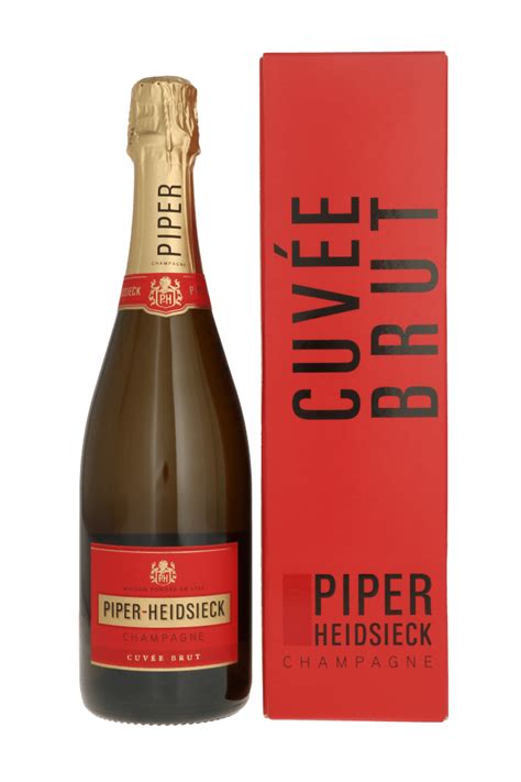 Piper heidsieck cuvee brut 12% 75cl kinkekarbis