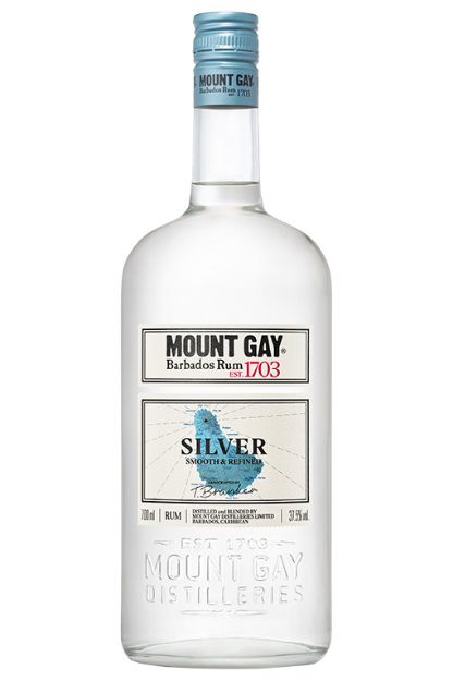 MOUNT GAY SILVER RUM 37,5% 0,7L