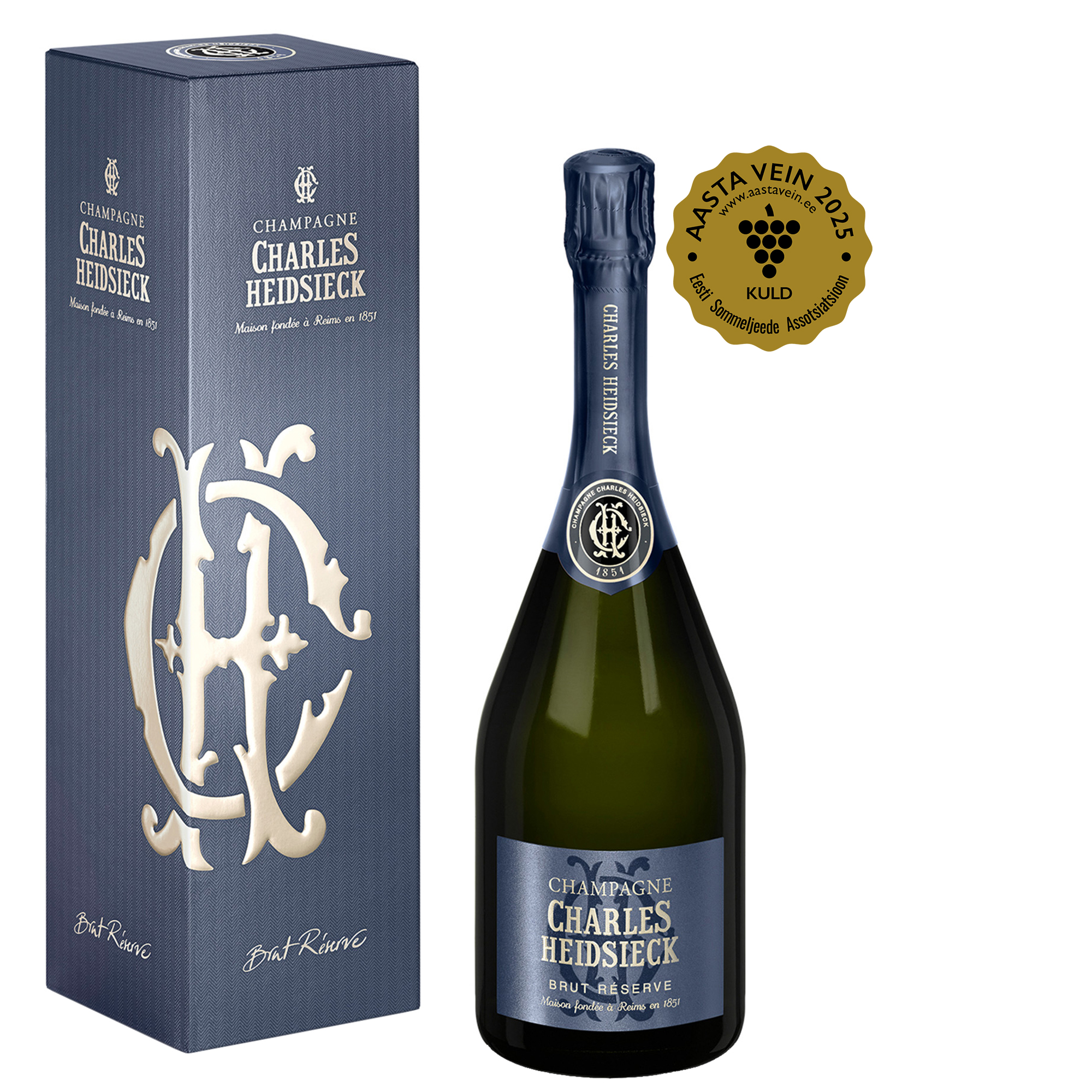 CHARLES HEIDSIECK BRUT RESERVE BOX
