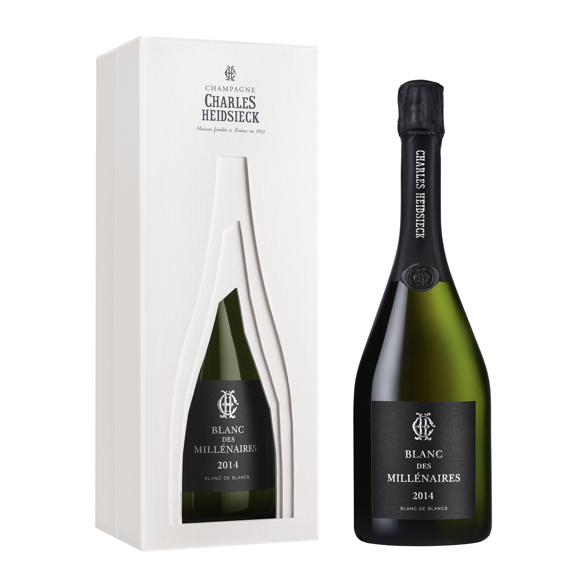 CHARLES HEIDSIECK BLANC DES MILLENAIRES 2014 BOX