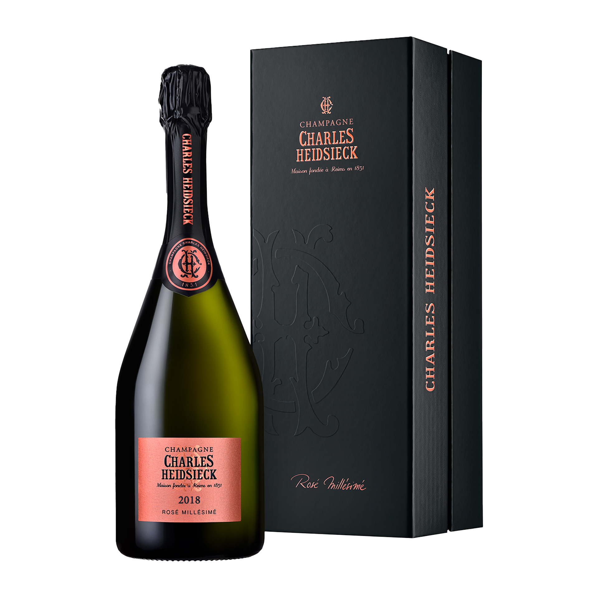 CHARLES HEIDSIECK ROSE VINTAGE 2018 BOX