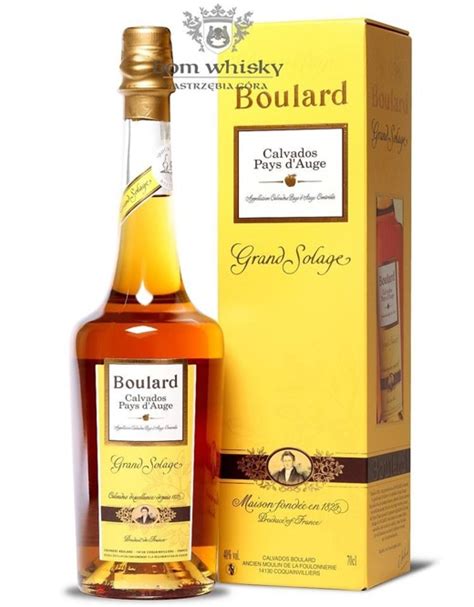 BOULARD CALVADOS GRAND SOLAGE 40% 0,7L