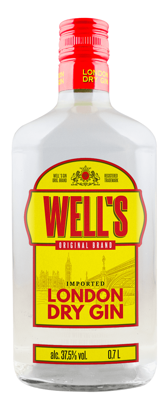 Well`s, London Dry Gin, Suurbritannia