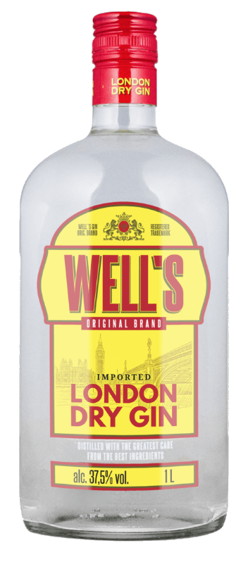Well`s, London Dry Gin, Suurbritannia