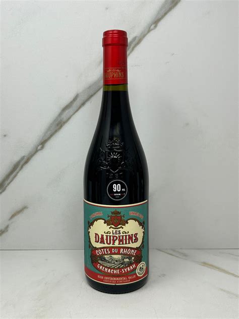Les Dauphins Cotes Du Rhone Grenache-syrah Can