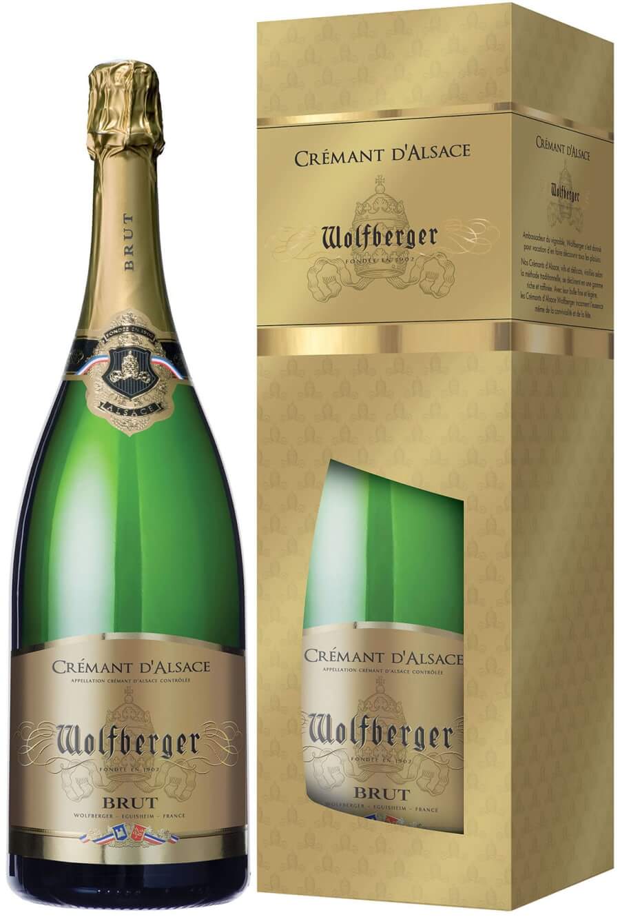 Cremant D'Alsace, Wolfberger, Gold Label, Brut, Prantsusmaa (karbis)