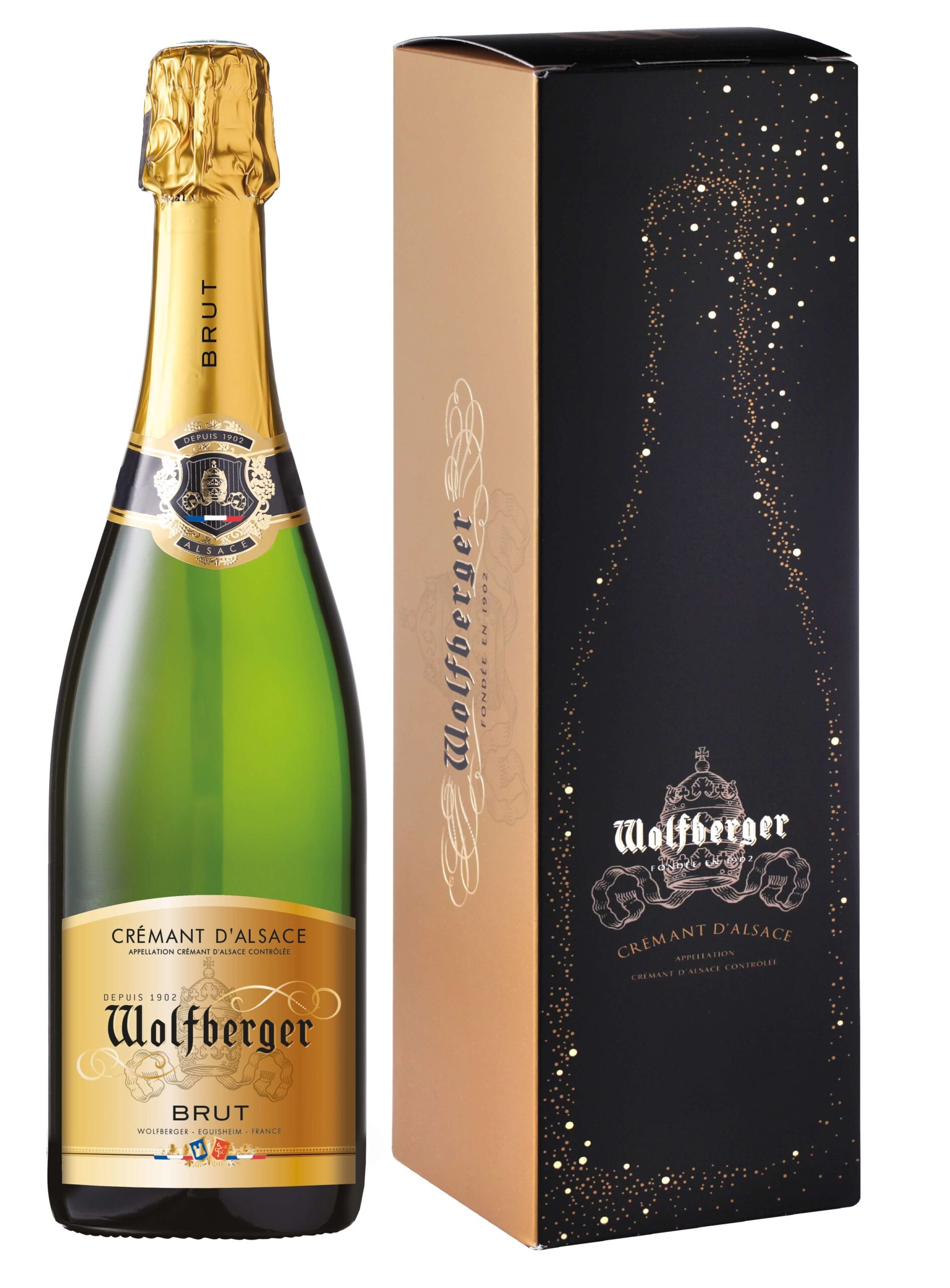 Cremant D'Alsace, Wolfberger, Gold Label, Brut, Prantsusmaa