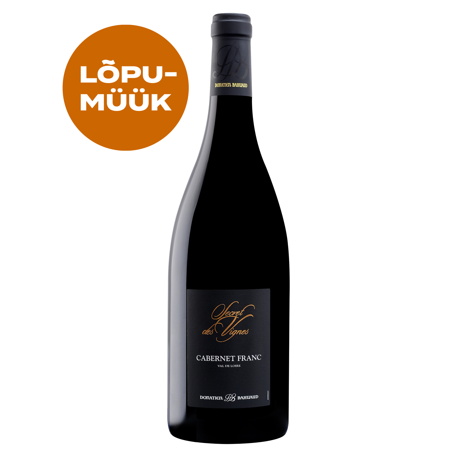 D.BAHUAUD SECRET DES VIGNES CABERNET FRANC ROUGE 2022