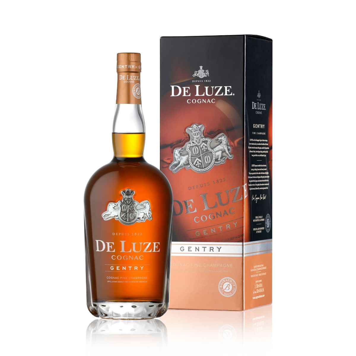 DE LUZE Cognac Gentry Fine Champagne With Gift box