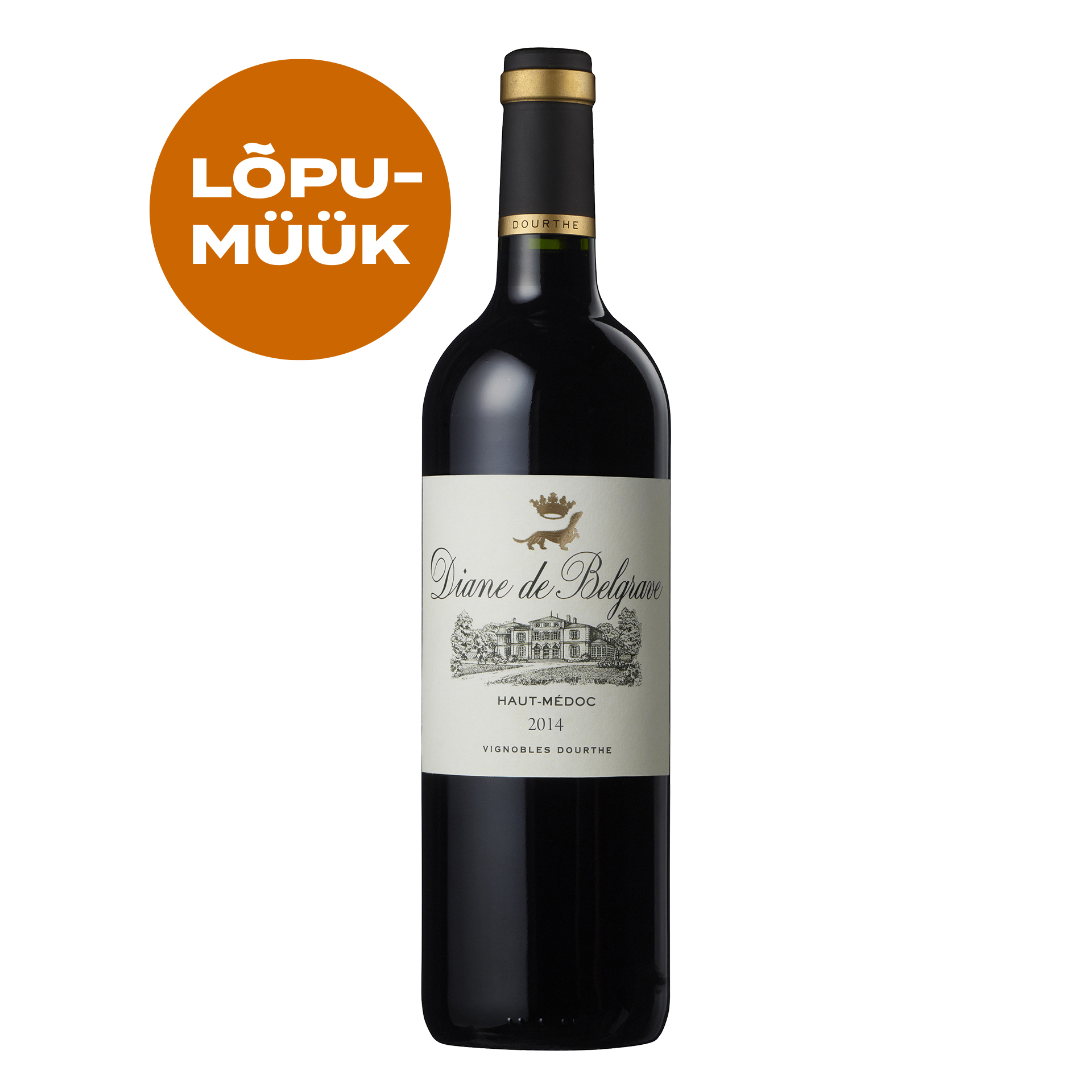 DOURTHE DIANE DE BELGRAVE, HAUT- MEDOC 2018