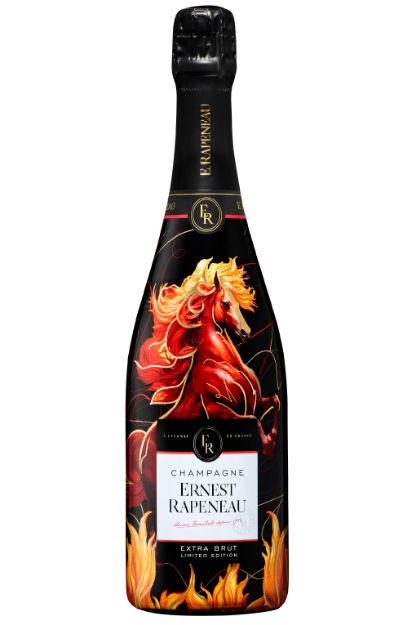 CHAMPAGNE ERNEST RAPENEAU EXTRA BRUT CHEVAL DE FEU 12% 0,75L