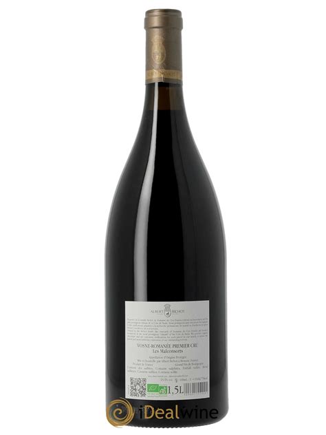 Albert Bichot Vosne-romanée 1er Cru "les Malconsorts" V.2021bio
