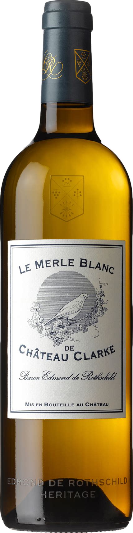Baron Edmond De Rothschild Chateau Clarke Le Merle Blanc V2022