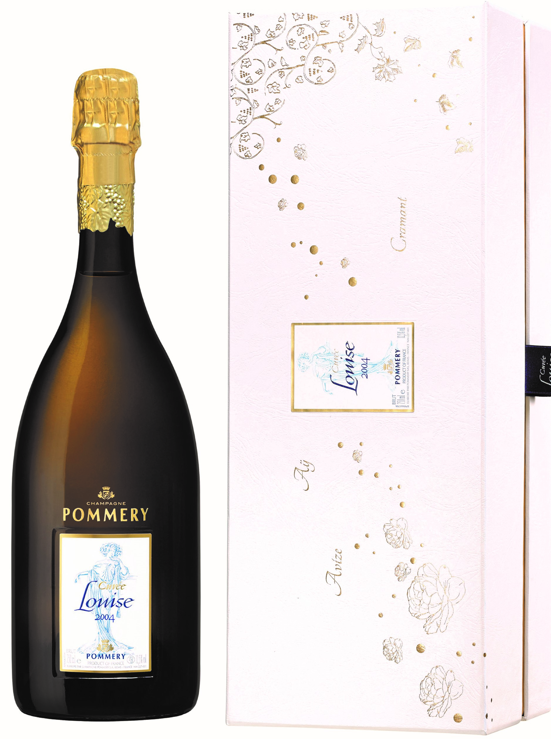 Champagne Pommery Cuvee Louise Brut v.2005 kinkekarbis