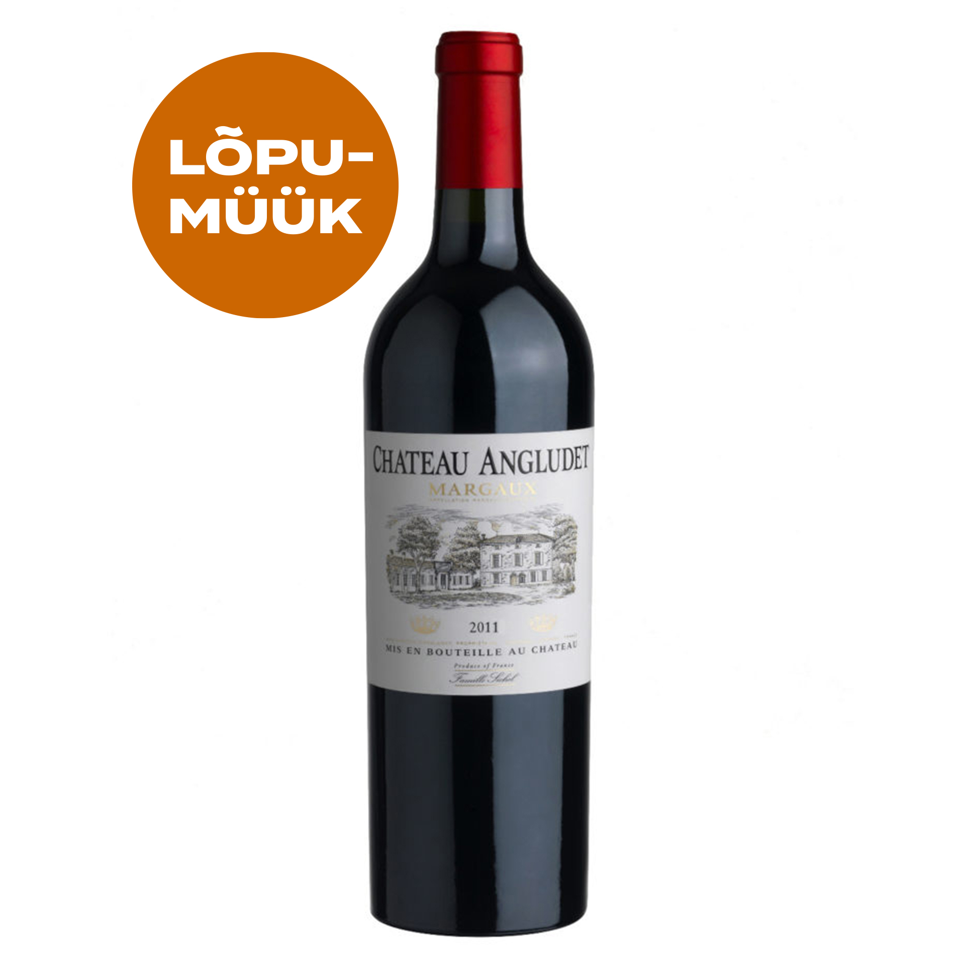CHATEAU ANGLUDET MARGAUX 2011