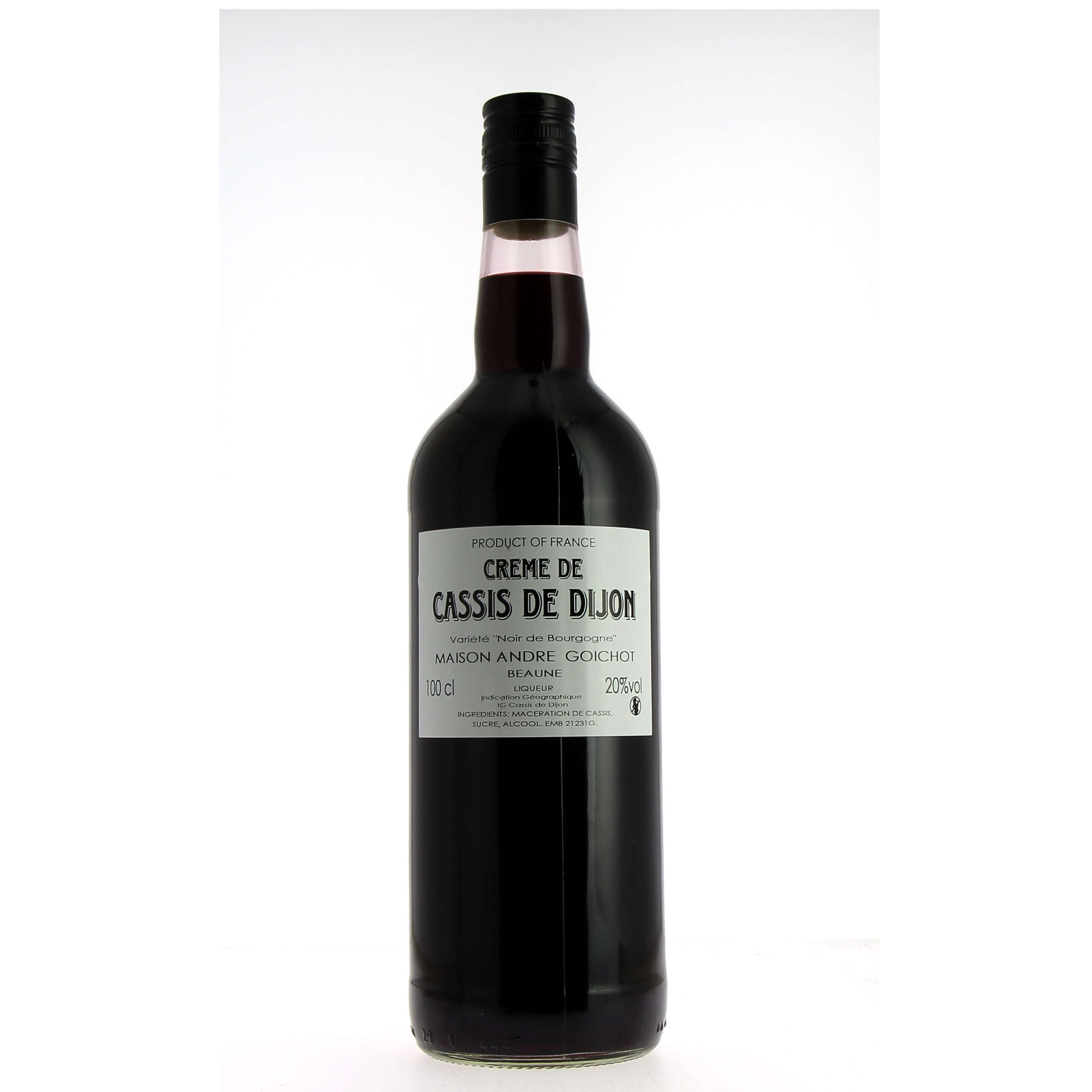 Andre Goichot Creme de Cassis