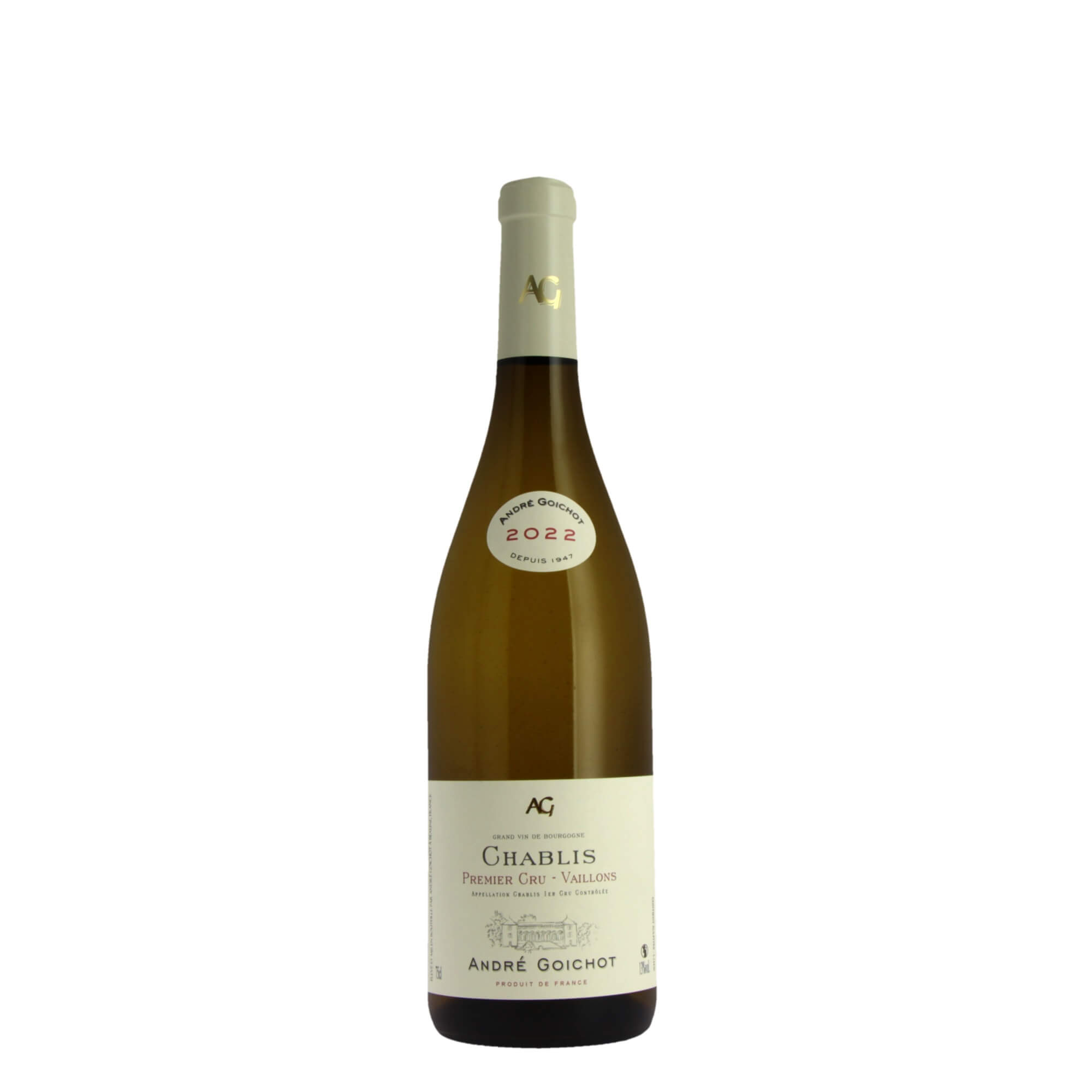 Andre Goichot Chablis 1er Cru Vaillons, Prantsusmaa, 2022