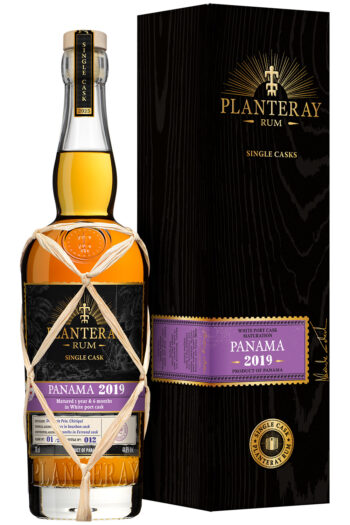 Planteray Single Cask Panama 2019 Rum 70cl giftbox