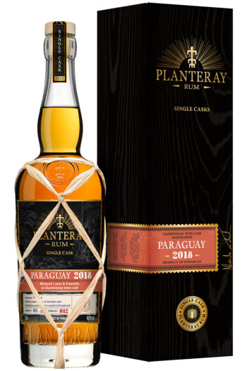 Planteray Single Cask Paraguay 2018 Rum 70cl giftbox