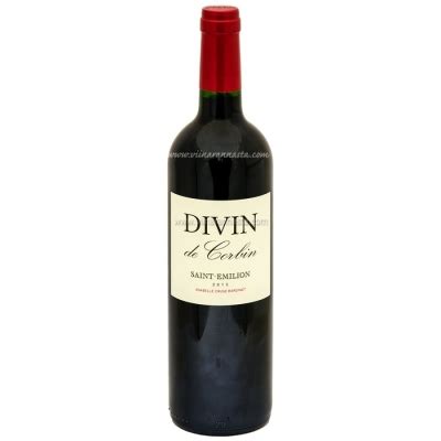 Divin De Corbin Saint Emilion 14% 75cl (tk)