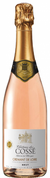Chateau Dess Cosse Reserve du Marquis AOC Cremant Loire Brut Rose 12.5% 0,75L