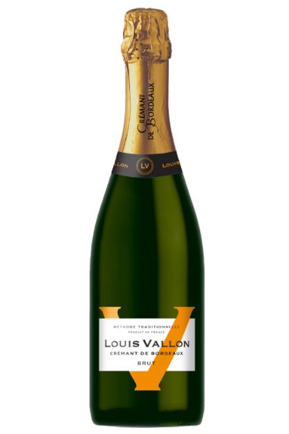 LOUIS VALLON CREMANT DE BORDEAUX BLANC BRUT 12% 0,75L