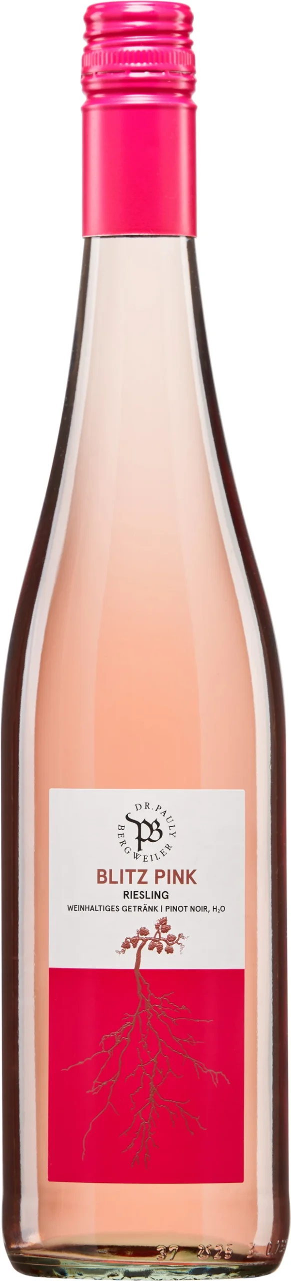 Pink Riesling, Blitz, Dr. Pauly Bergweiler, Mosel, Saksamaa