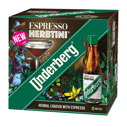 Underberg Espresso Herbtini, Pappkarp