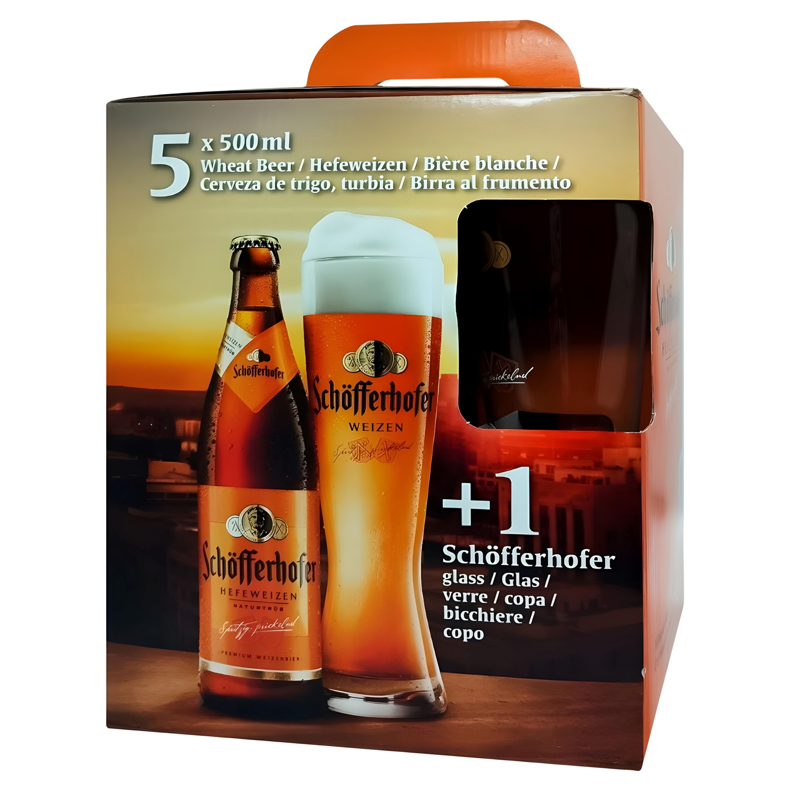 Schöfferhofer Hefeweizen, Saksamaa Kinkekarp+Klaas