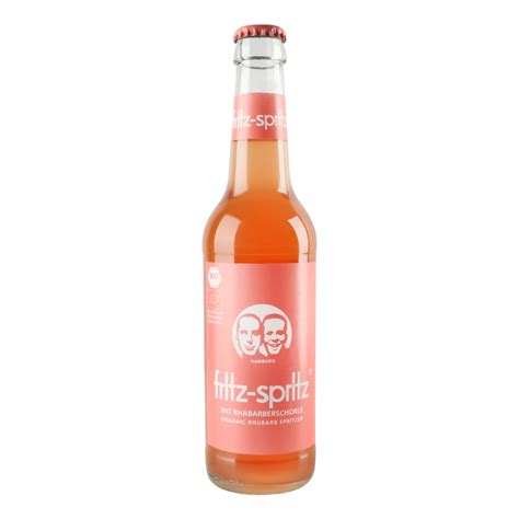 Fritz-spritz Rhubarb organic (rabarber) BIO