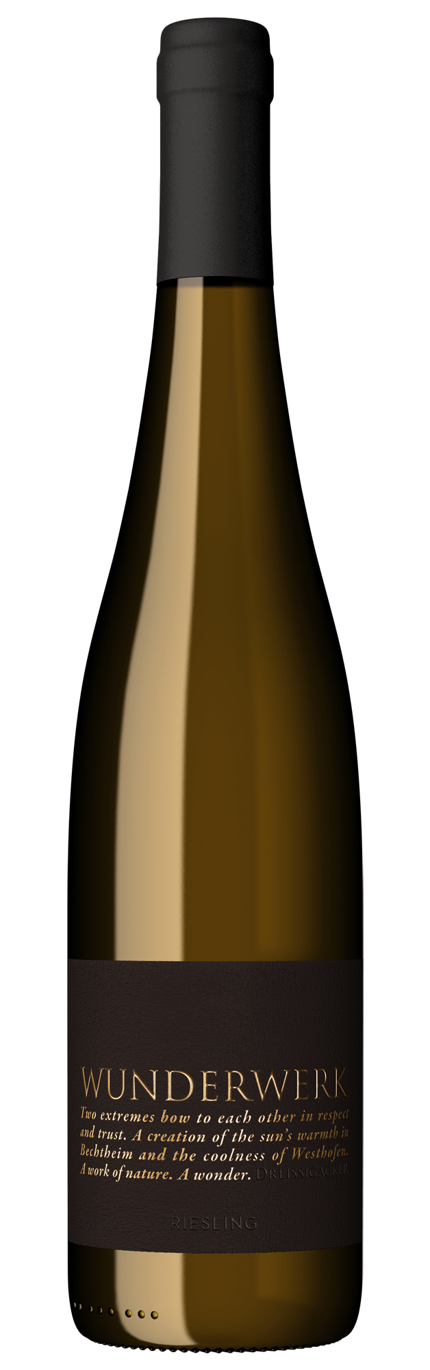Dreissigacker Wunderwerk Rheinhessen, Riesling Trocken, Saksamaa 2018