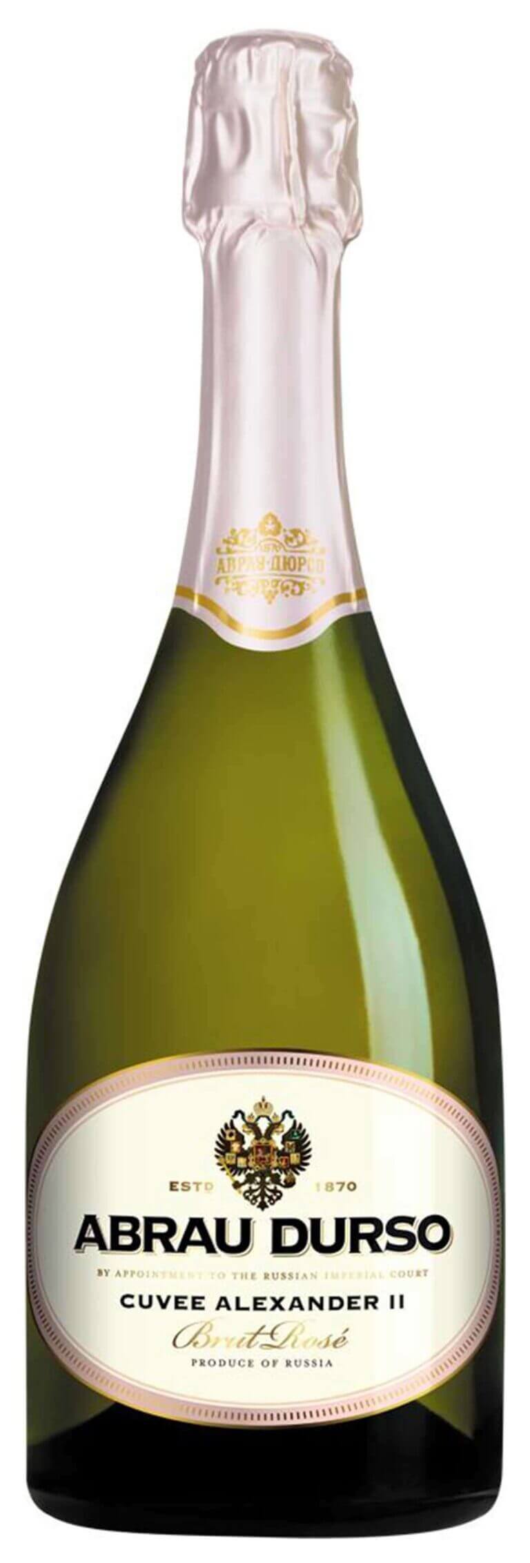 Abrau Durso, Cuvee Alexander II, Brut Rose, Venemaa