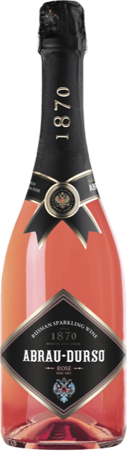 Abrau-Durso Sparkling Wine Rose Semi-Dry, Venemaa