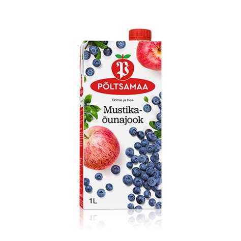 Põltsamaa Mustika-Õunajook 100cl (TK)
