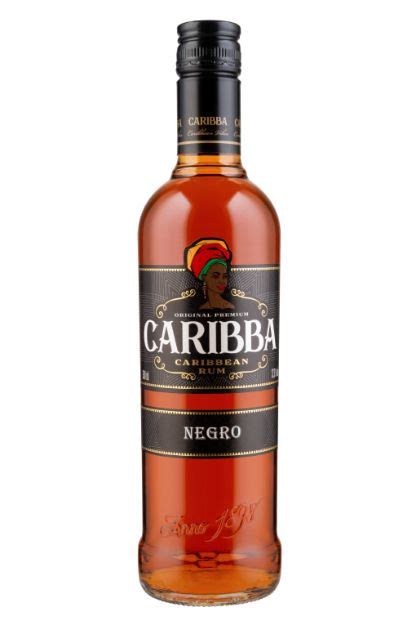 CARIBBA NEGRO 37,5% 0,5 L