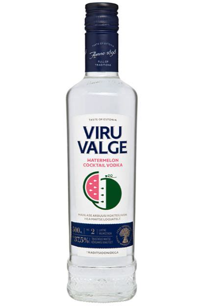 VIRU VALGE WATERMELON VODKA 37,5% 0,5 L