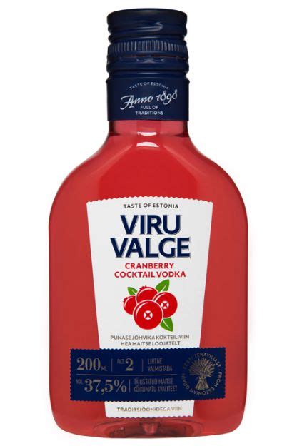 VIRU VALGE CRANBERRY 37,5% 0,2 L PET