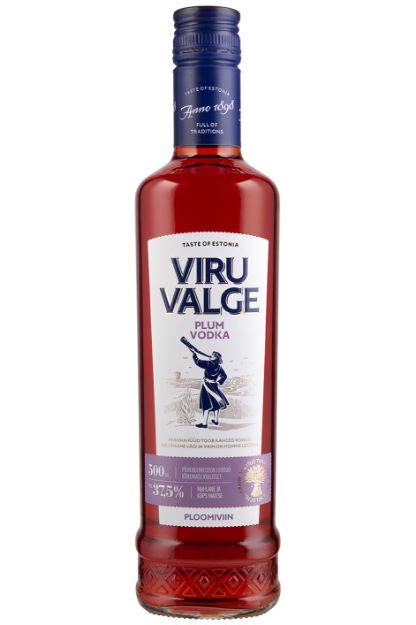 VIRU VALGE PLUM VODKA 37,5% 0,5 L