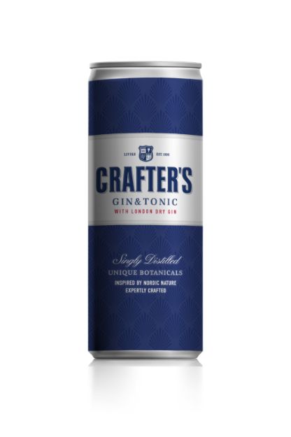 CRAFTER'S LONDON DRY GIN & TONIC 5,5% 0,250 L