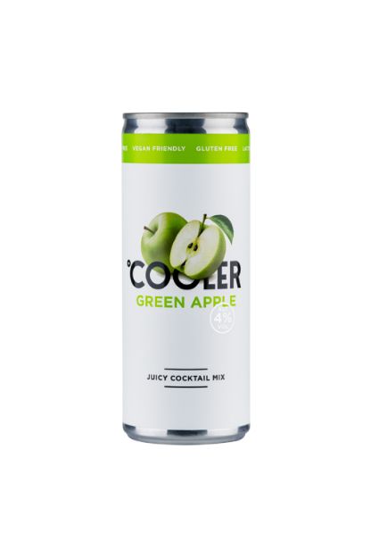 COOLER GREEN APPLE 4% 0,25L PURK