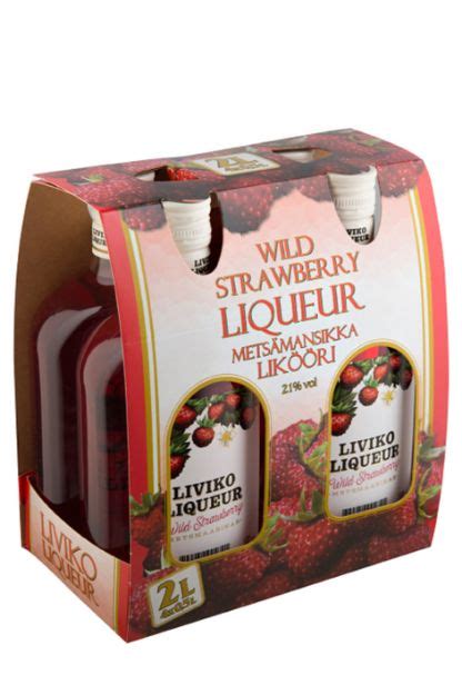 Liviko Wild Strawberry 21% 4x50cl (TK)