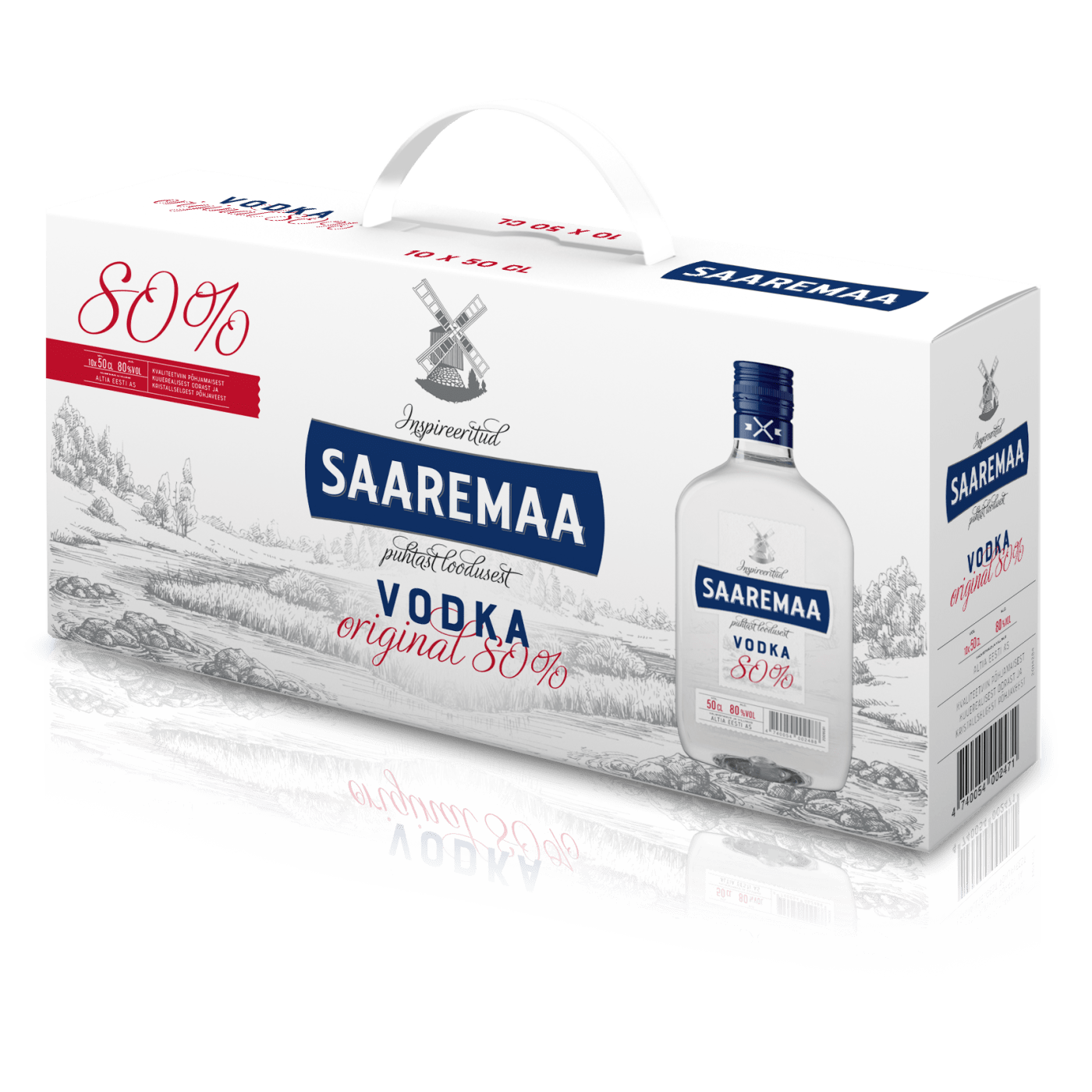 Saaremaa Vodka PET 10-pakk