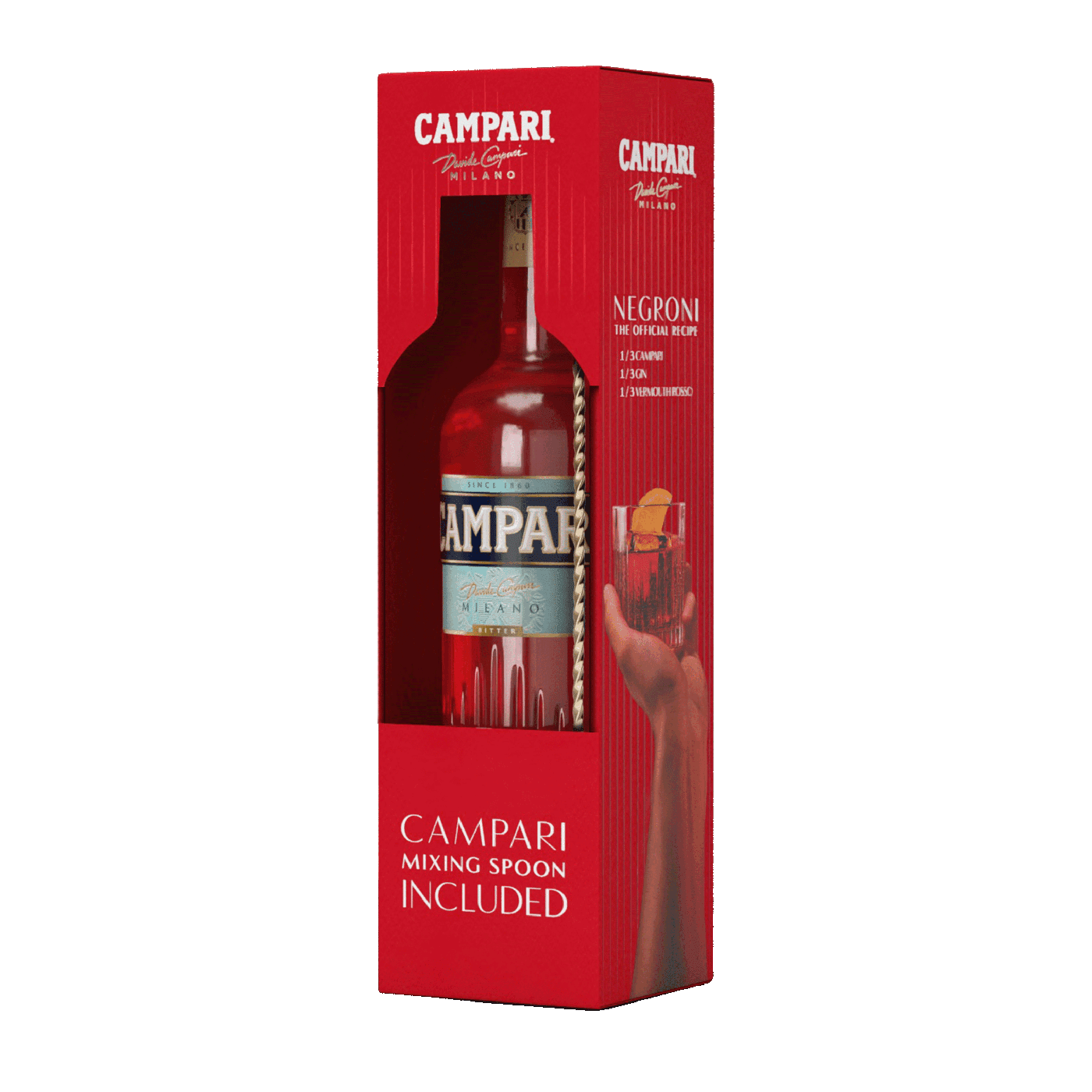 Campari 70 cl & Stirrer