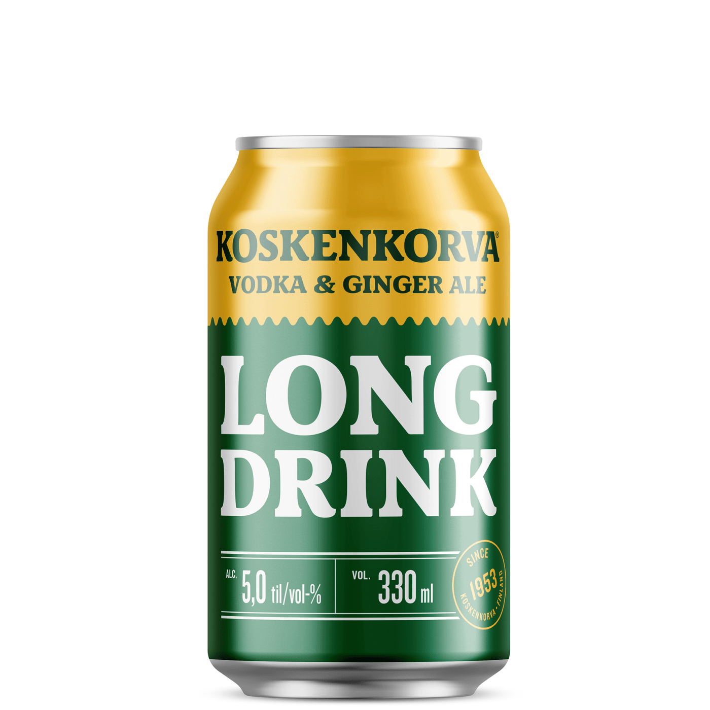 Koskenkorva Long Drink Vodka & Ginger Ale 