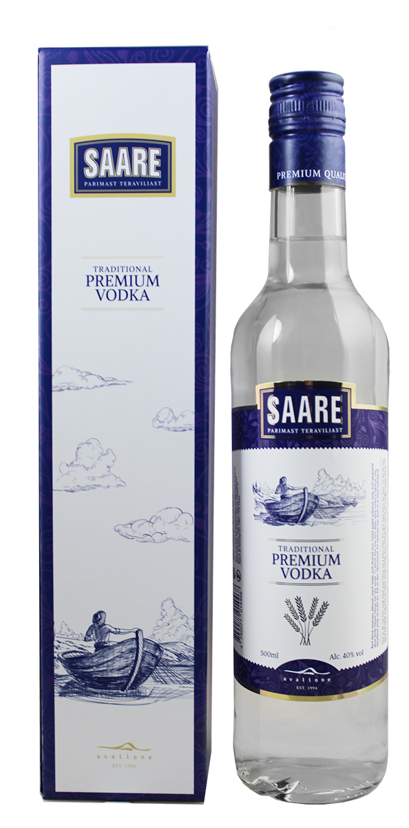 Saare Original Vodka karbis