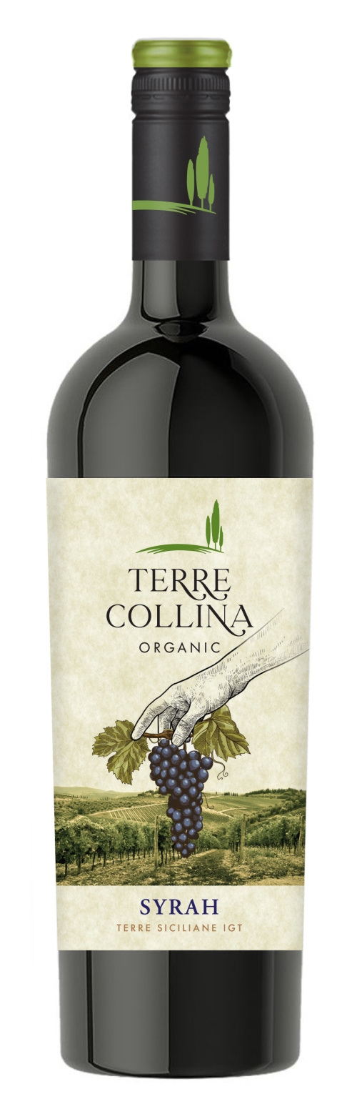 Terre Collina Organic Syrah Terre Siciliane 75cl