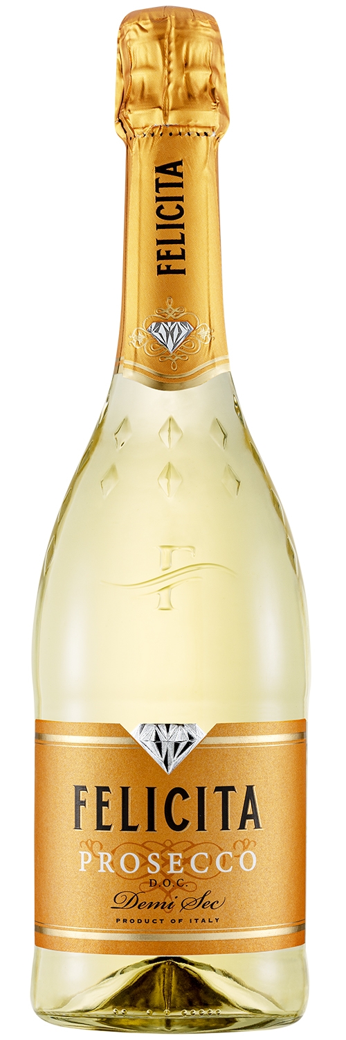 Felicita Prosecco Demi Sec 10,5% 75cl