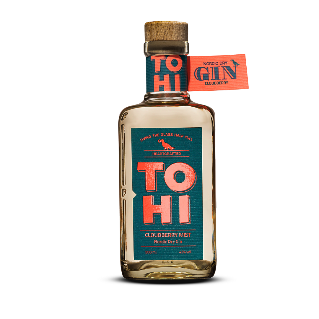 TOHI Cloudberry Mist Nordic Dry Gin 43%