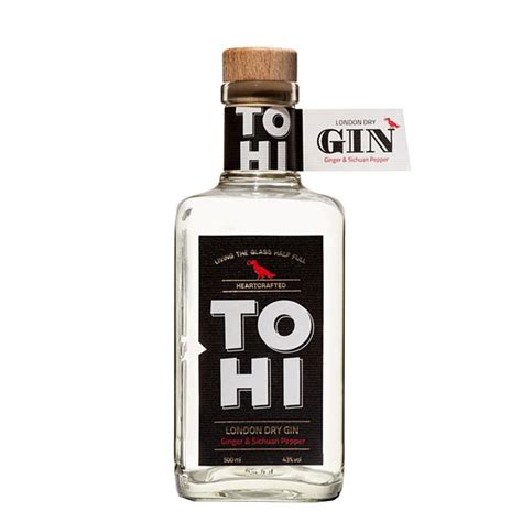 TOHI London Dry Gin Ginger&Sichuan Pepper 43%